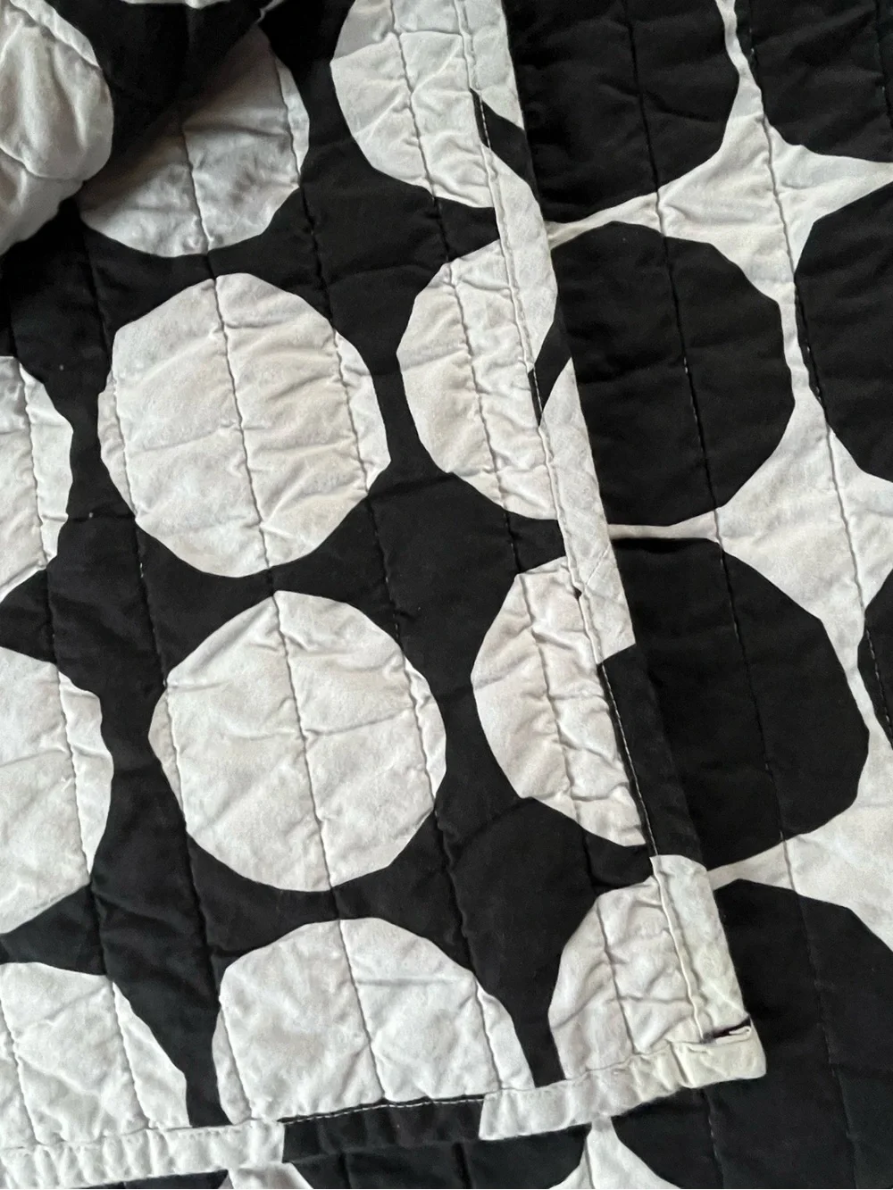 Marimekko Pienet Kivet Reversible Twin Size Quilt